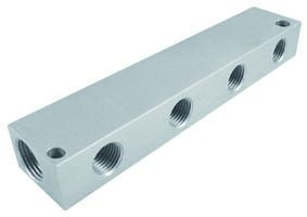 Prevost Verteilerblock - A16, Eingang mit IG BSPP= 2 x G 3/8, Ausgang mit IG BSPP= 2 x G 1/4, A16 3814S2