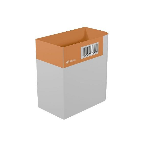 WERO Inneneinteilung Smart Case - klein, orange, abgerundet, klein, 901612