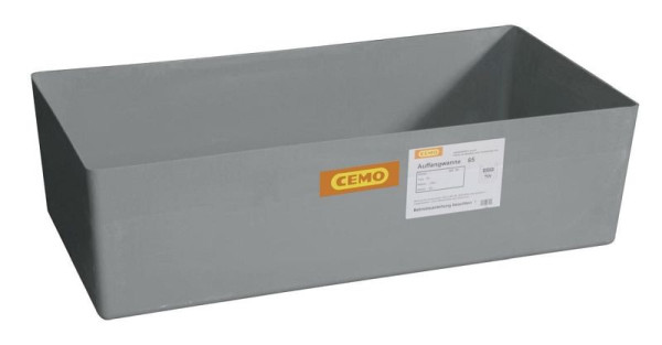 Cemo Auffangwanne 65-RC, Maße: 82 x 41 x 23 cm, 10380, 4052886326541