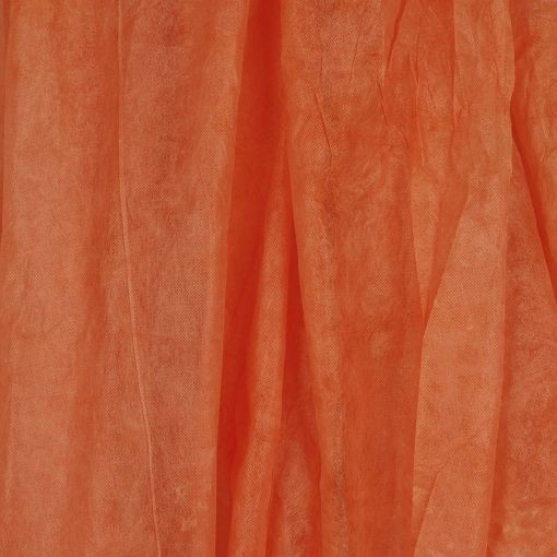 Walimex leichter Stoffhintergrund 3x6m orange, Durchscheinend, zum Drapieren und Dekorieren, 1014865