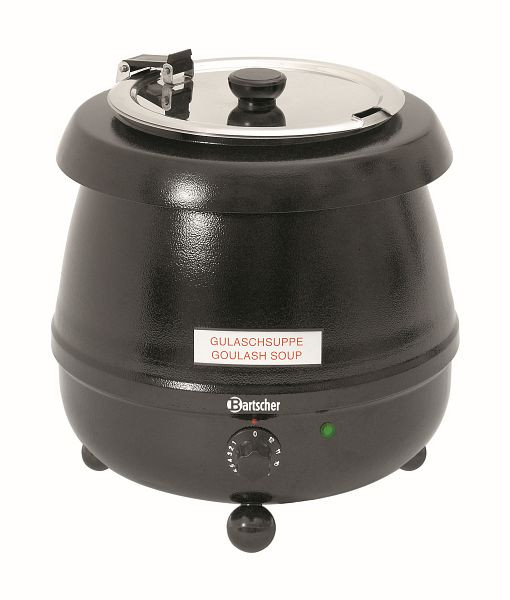 Bartscher Partytopf, 9 l, schwarz, 100054, 4015613353432