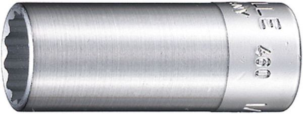 STAHLWILLE 10 mm (3/8") Steckschlüsseleinsatz Nr.460a Schlüsselweite 1/4 " Länge 32 mm, 02620016