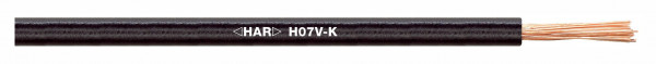 LappKabel H07V-K 1X6, schwarz, VE: 100 Meter, 4520014