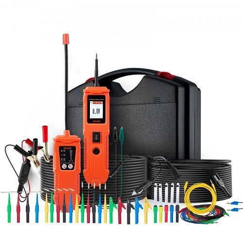 VEVOR Kfz Stromkreistester 8–35 DCV mit Sonde, TFT-Display, Beleuchtung, 6 m Kabel & Tragkoffer, DLXQCDLCSYKCJAAG2001V9