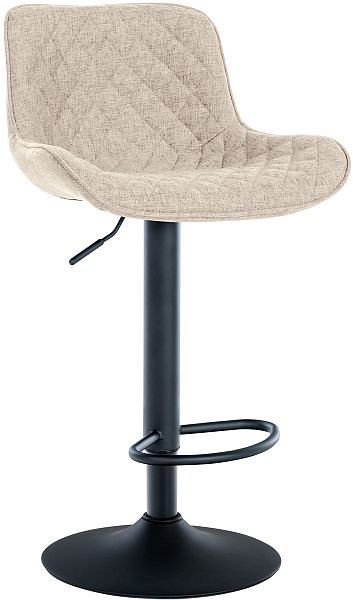 CLP Barhocker Minosa Stoff, taupe, 321062, 4251756480394