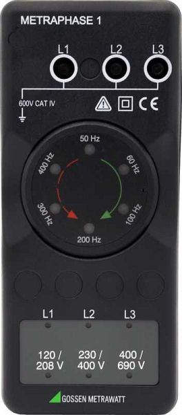 Gossen Metrawatt Drehfeldrichtungsanzeiger, M620A, 4012932113181