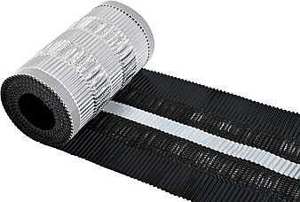 Iwetec First- und Gratrolle Aluminium, rot / 300 mm x 5 m, VE: 20 m, 12010309