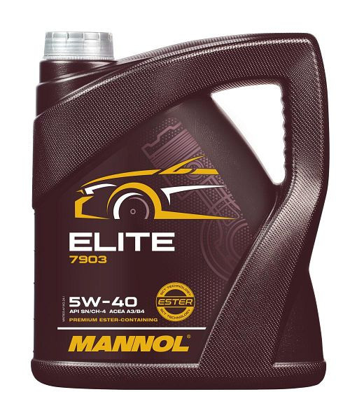 MANNOL Premium-Motorenöl 7903 Elite 5W-40, MN7903-4