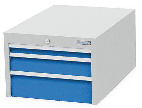 Bedrunka+Hirth Unterhängeschrank T736, 1x50, 1x100 mm, Schubladen-Vollauszug 100 %, 555 x 736 x 365 mm, 530.111V