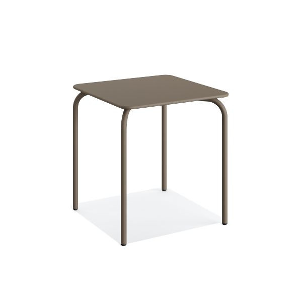 Feros Olly Terrassentisch quadratisch, Cappuccino, 20701