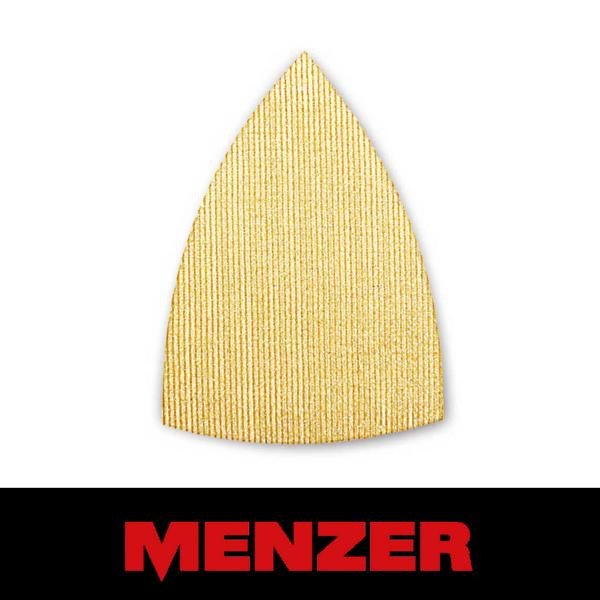 Menzer Klett-Schleifgitter, 100 x 150 mm, Körnung 80, Edelkorund, VE: 25, 261251080
