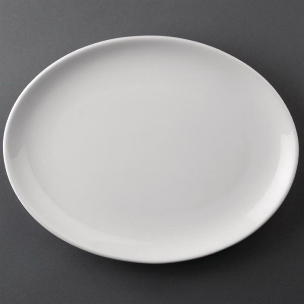 Athena Hotelware ovale Coupeteller 25,4cm, VE: 12 Stück, CC211
