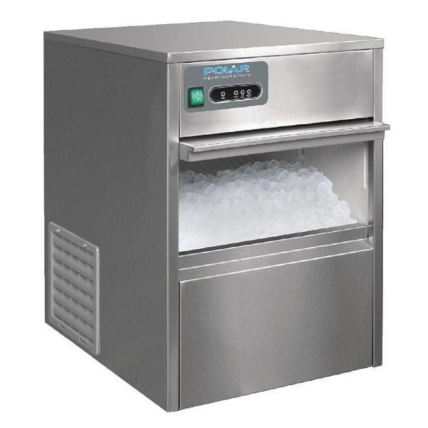 Polar Serie G Unterbau Eiswürfelmaschine 20kg/24 h, Speicher: 4 kg, T316