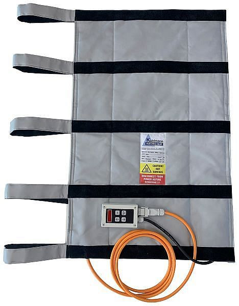 Kuhlmann Electro Heat Heizmantel für Hochspannungskabeln 2000x625mm 230V 1500W, inklusive Digital Temperaturregler, 18-2573S