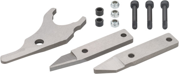 Hazet Messer Satz, Material: Klinge Sonderstahl, Oberfläche: TIN beschichtet, Norm: DIN 7422, 9036N-5-05/11