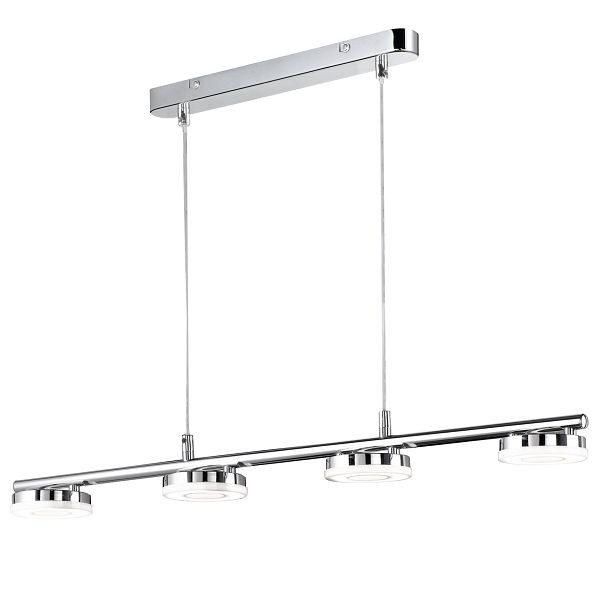 Reality Trio LED-Pendelleuchte RL147, Hängeleuchte, 4-flammig 4x4W, 50758