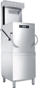 Miele Durchschub-Spülmaschine mit Abluft- und Abwasserwärmerückgewinnung, PTD901 SST LIFT WES DOS ECO [6,4 kW] , 11917990