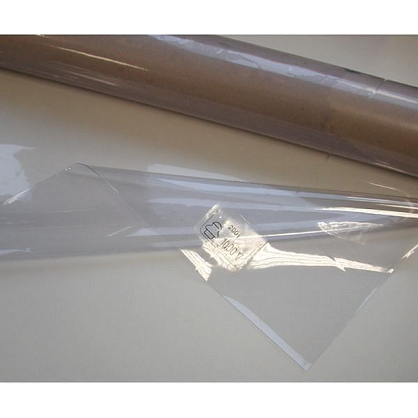 Haupa Abdecktuch transparent 50000x1350x0,5 mm, mit Klettverschluss, 120200