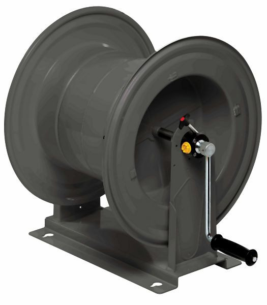 Ebinger Schlauchaufroller HM 710, mit 30m - 1" Gummischlauch ET, 8.710.136