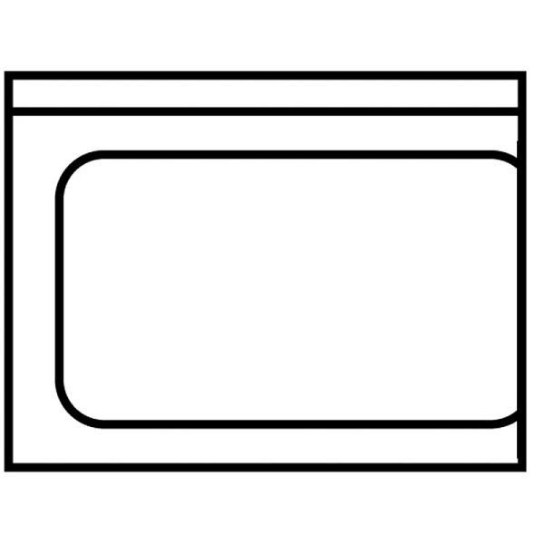 KBS Universal-Ablauftisch ohne Grundboden, 70cm Anbau links, mit Aufkantung, 20390014