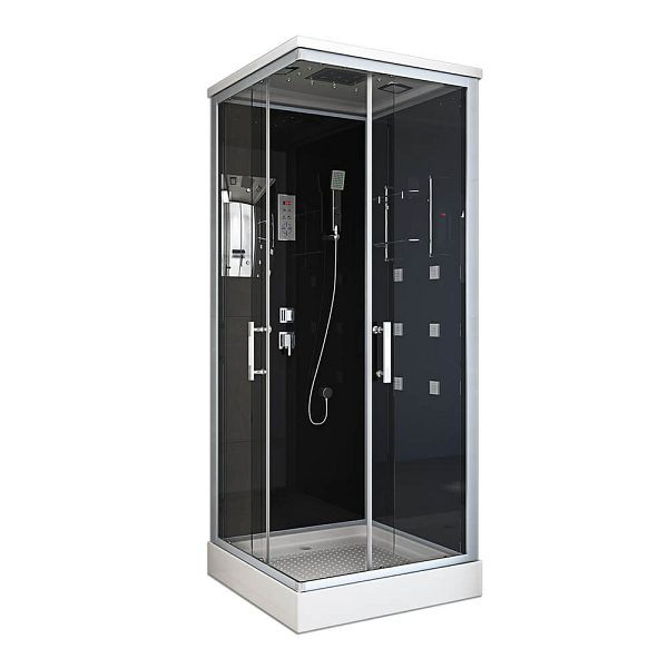 HOME DELUXE Duschkabine WAVE - M 90 x 90 cm, 1012, 4260255470706