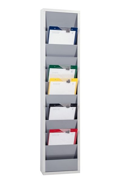 Eichner Metall-Plantafel für den Werkstattbereich einreihig, Grau, 9019-00201-11