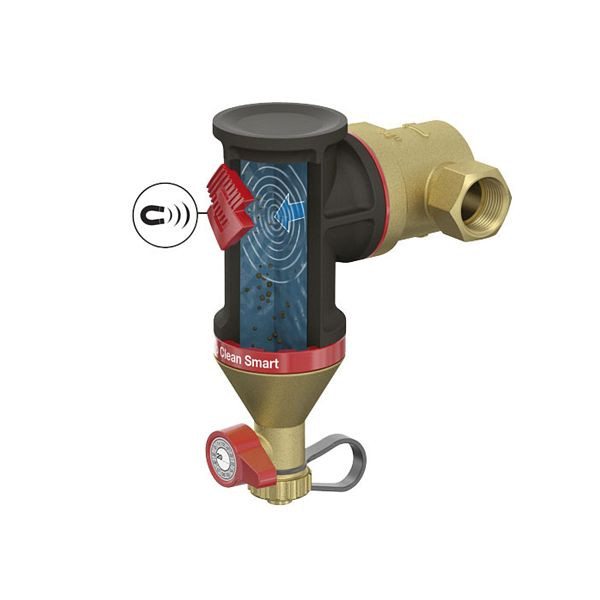 Solarbayer Schlammabscheider 1" Variabel, Material: Messing / Kunststoff, 330001500