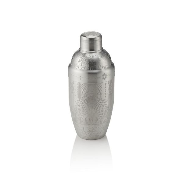 WAS Shaker Tattoo NOCTURN, 0,5 Liter, Ø 8,5 cm, silber, Chromnickelstahl 18/8, 8300450