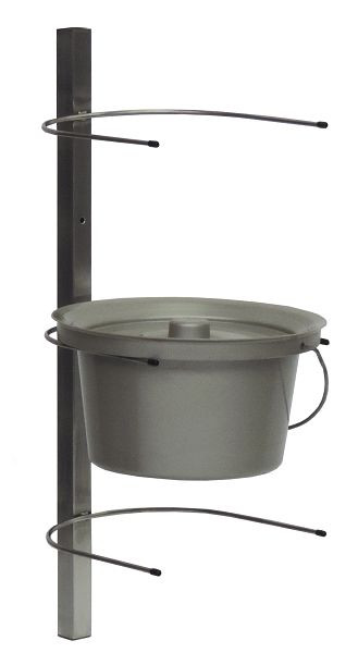 novocal Toiletteneimer-Wandhalterung für 3 Toiletteneimer, TE3
