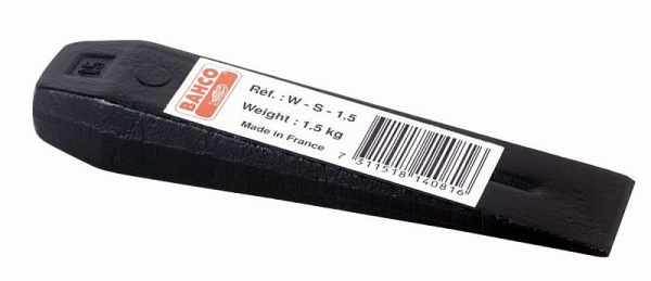 Bahco Holzspaltkeil, Stahl, 2.500 g, 260 mm, W-S-2.5, 7311518140830