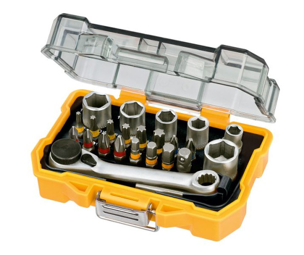 DeWalt Bit- und Ratschen-Set 24-teilig, DT71516-QZ, 5035048098646