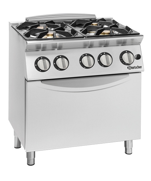 Bartscher Gasherd 900 4 Flammen GBO, Pilotflamme, 2992171