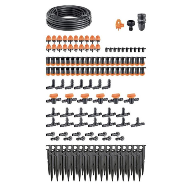 ewuaqua iWater Kompettset MicroDrip Orto Drip Kit Gemüsegartens 60 Pflanzen, CL907670000