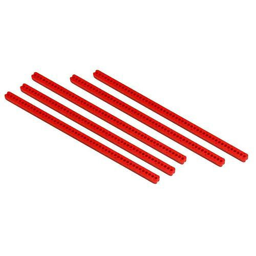 DENIOS Roter Sperrstab, B 190 mm, VE: 5 Stück, 311990, 662820050247