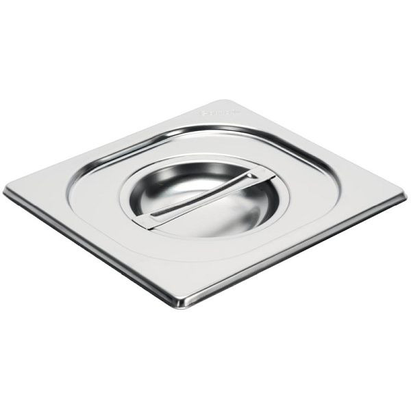 Gastro M Deckel für GN-Behälter GN1/6, Edelstahl, GR741