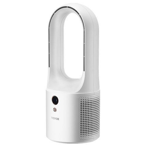 VEVOR 33 cm Tischventilator ohne Flügel, 6-Gang-USB-Turmventilator, LCD-Anzeige, für Schlafzimmer (ohne Batterie), JNXWYTSBDDCXJLAIWV9