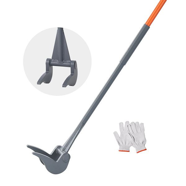 VEVOR Palettenbrecher 137,2cm Lattenheber 907kg Tragfähigkeit Brechstangen Q235 Kohlenstoffstahl, QGWW45INCH4IACX9EV0