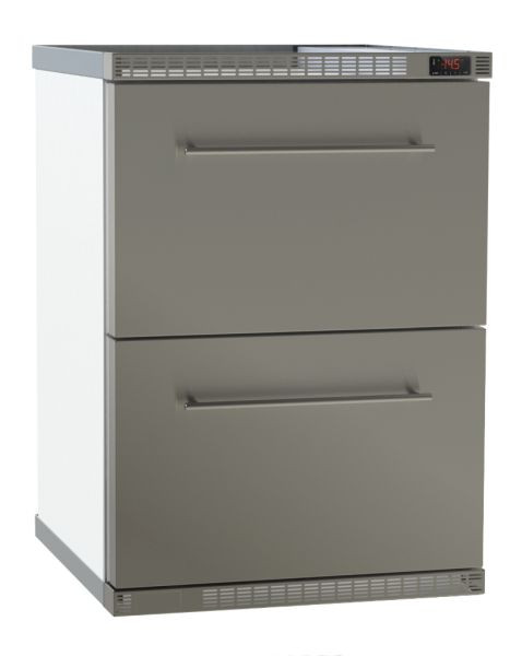 NordCap Gewerbetiefkühlschrank OBERSTDORF 2 TK140-2-Z, 3082220012