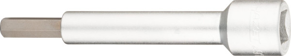 Hazet Verlängerung, 1/2 Zoll (12,5 mm) Vierkant, Innen Sechskant Profil, SW 8 mm, 4910-8