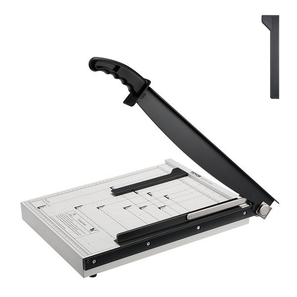 VEVOR Papierschneider Hebelschneider, 381 mm Max. Schnittbreite Manuelle Papierschneidemaschine, 16 Blätter Kapazität, SDQZJZXQZJ15AQ68NV0