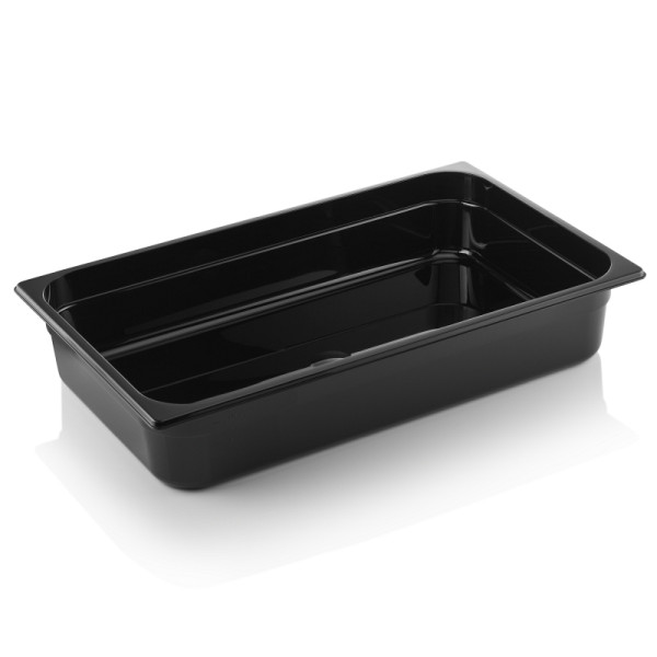 WAS GN Behälter GN 96 BLACK 1/1-100 mm, schwarz, Polycarbonat, 9611100