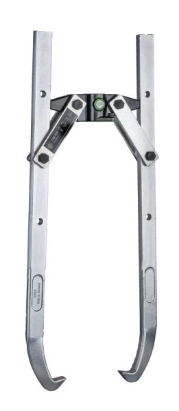 KUKKO 2-armiger Abzieher mit schwenkb. Abzugshaken, bis 420 mm Spannweite, 600 mm Spanntiefe, ohne hydr. Hohlkolbenzylinder, Y20-215