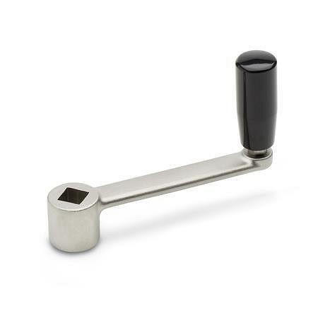 Ganter Handkurbeln, Edelstahl (GN 269-160-B17), VE: 5 Stück, 269-160-B17