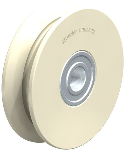 Blickle DSPKGSPO 120K Rad aus Gusspolyamid, Weiß, 754293