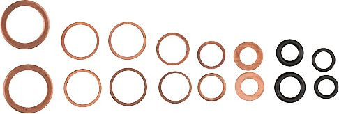 KS Tools Ersatzdichtring-Paket 20 Stück, 150.2661, 4042146593837