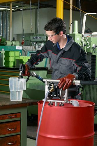 Lutz Zubehörset Fassentleerung für Druckluft-Membranpumpe 1/2" aus Alu / Geolast, 123289