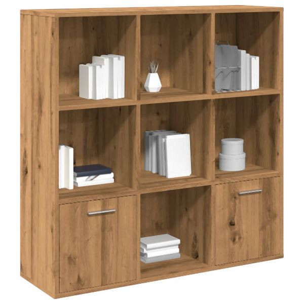 vidaXL Bücherschrank Artisan-Eiche 98x29x97,5 cm Holzwerkstoff, 855967