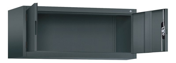 C+P Aufsatzschrank Acurado, H500xB1200xT500mm, Farbe: Anthrazitgrau, Muldengriff, 9484-000 S10165