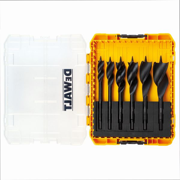 DeWalt Holzbohrer-Set 6-teilig, im TOUGHCASE, VE: 5 Stück, DT90238-QZ
