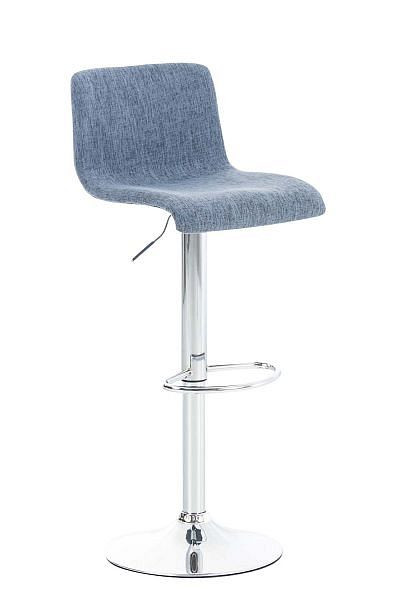 CLP Barhocker Hoover Stoff C, blau, 301309, 4251563453741